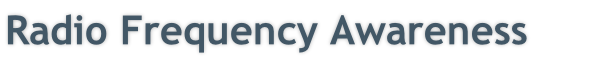 Radio Frequency Awareness
